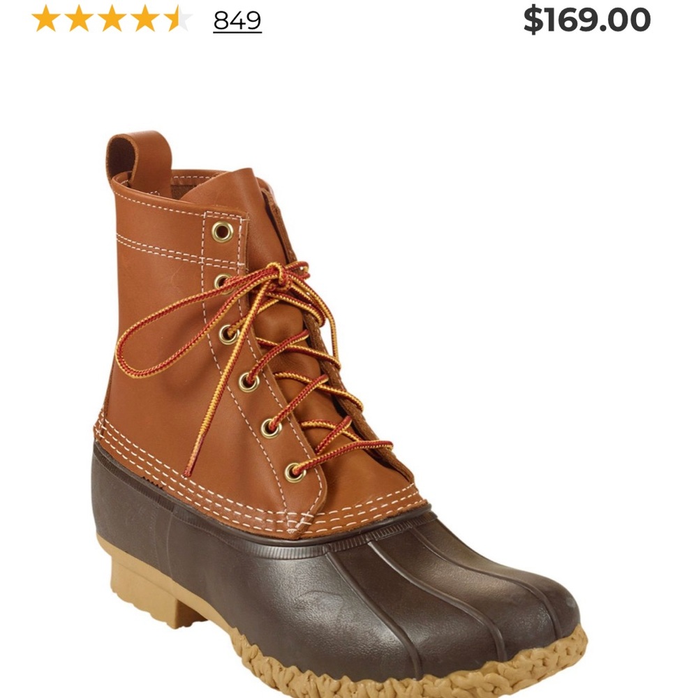 L.L. Bean Boots, 8” Insulated